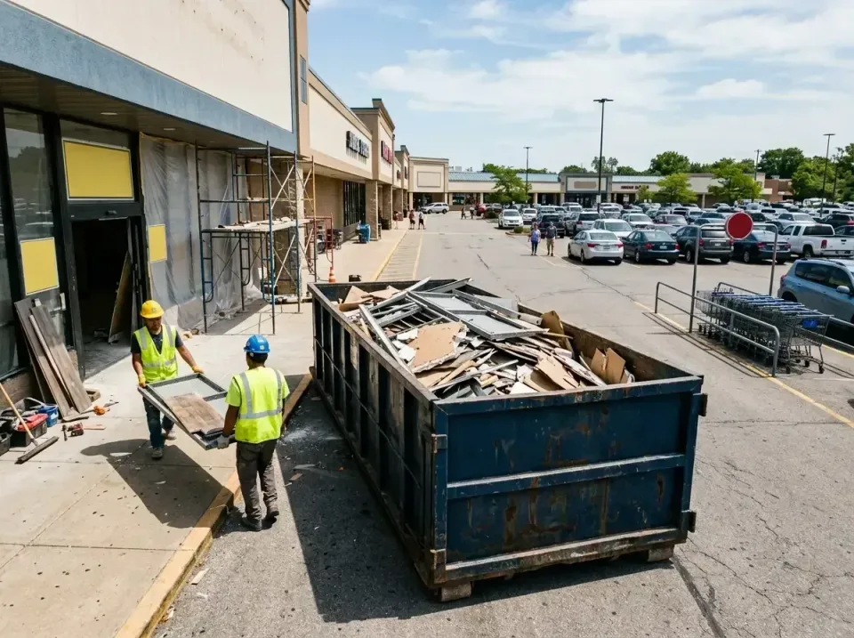 retail-store-renovation-debris-003 — frequently asked questions, Roll-off Dumpster Rentals in Sun Lakes, AZ